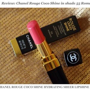 Chanel Rouge Coco Shine in shade 55 Romance